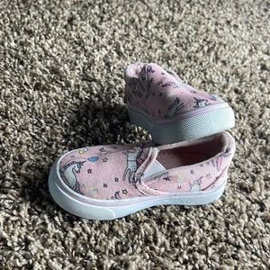 Unicorn and Rainbows Van like Toddler Shoes